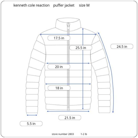 kenneth cole reaction down puffer jacket women size M - Picture 9 of 9